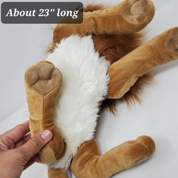 Disney Worldwide Conservation Fund Lion Plush Stuffed Toy With Original Tag - Picture 9 of 11